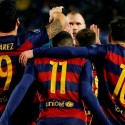 القوة الضاربة MSN تنتصر لفريق برشلونة