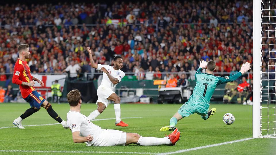 منتخب إنجلترا يهزم منتخب إسبانيا بثلاثية في دوري الأمم الأوروبية