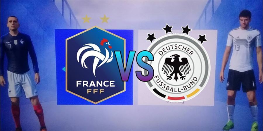 مباراة فرنسا ضد ألمانيا