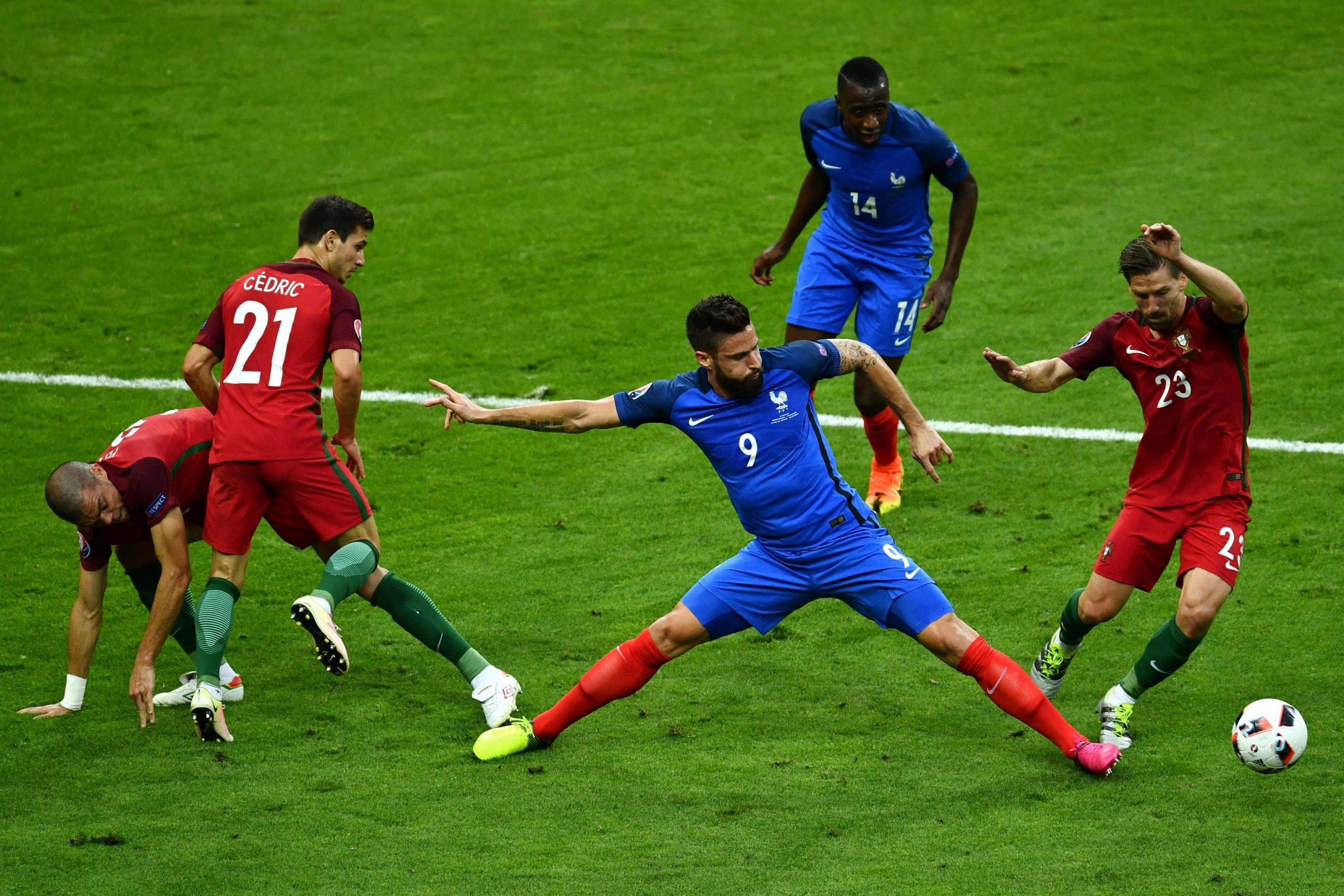 مباراة البرتغال ضد فرنسا